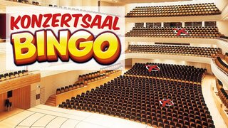 Konzertsaal-Bingo, das Gewinnspiel von Obrasso Concerts | © Obrasso Concerts