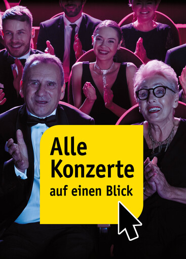 In der Veranstaltungsübersicht finden Sie alle Konzertprogramme auf einen Blick. | © Obrasso Concerts
