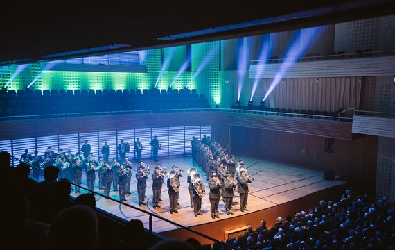Tattoo on Stage, die Musikparade im KKL Luzern