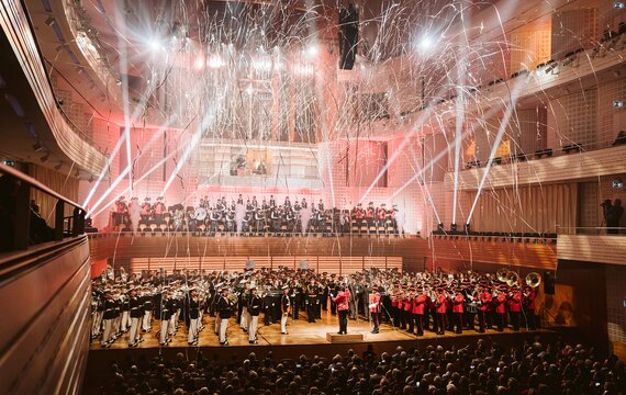 Tattoo on Stage, die Musikparade im KKL Luzern