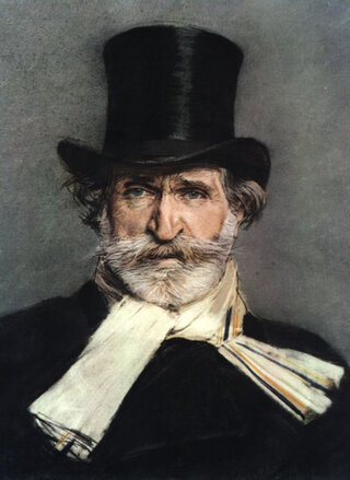 Der Komponist Giuseppe Verdi