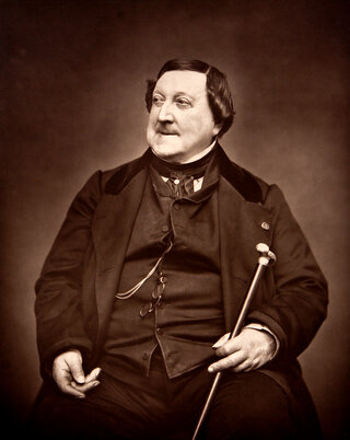Der Komponist Gioacchino Rossini