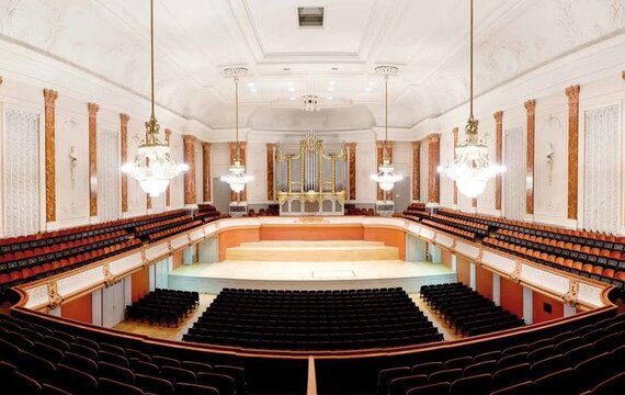 Der Musiksaal im Stadtcasino Basel hat Platz für 1397 Personen