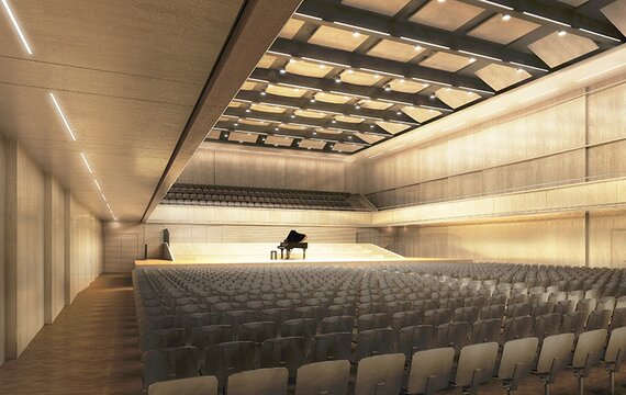 Tonhalle Maag Zürich - Der Konzertsaal mit 1220 Sitzplätzen