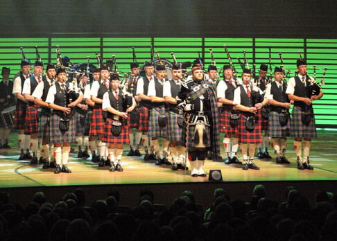 Swiss Midland Pipe Band: Schweizer Dudelsack Formation