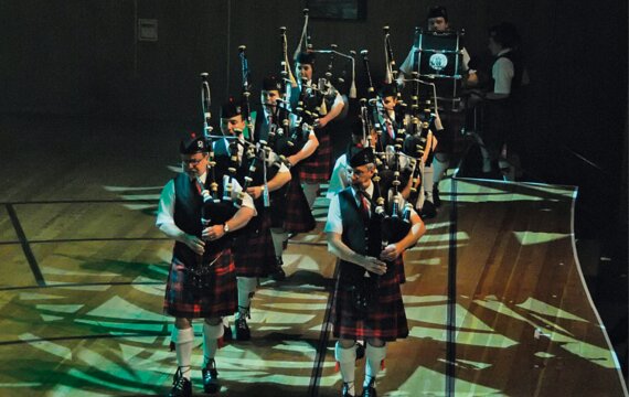 Swiss Midland Pipe Band: Schweizer Dudelsack Formation