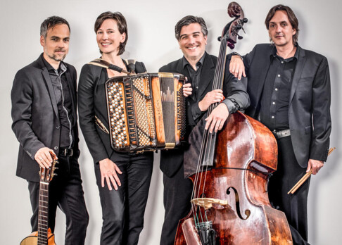 Quartett Claudia Muff: Volksmusik im KKL Luzern