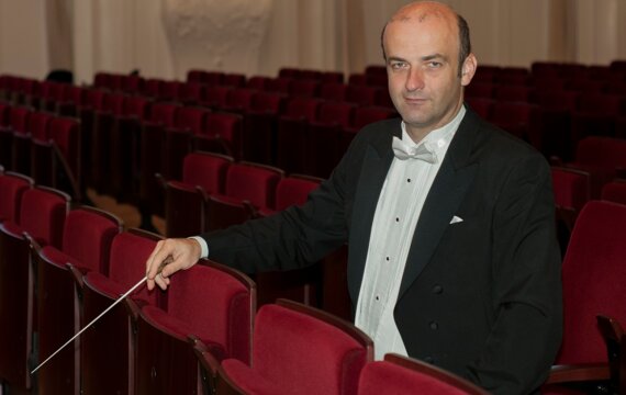 Der slowakische Dirigent Rastislav Štúr