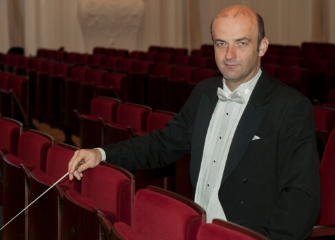 Der slowakische Dirigent Rastislav Štúr
