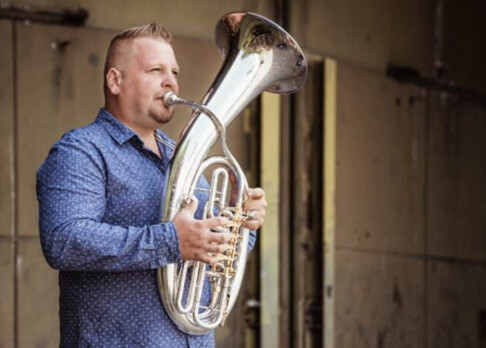 Alexander Wurz ist Tenorhorn und Euphonium Solist
