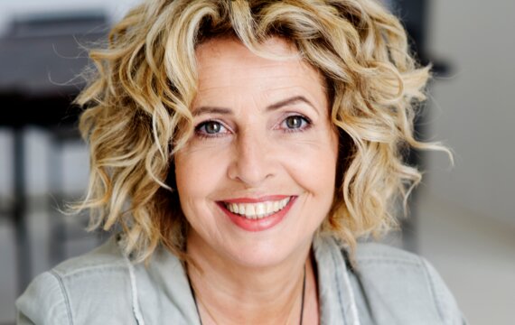 Die Schauspielerin Michaela May im KKL Luzern